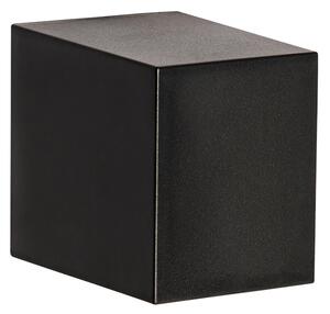 Inteligentné vonkajšie nástenné svietidlo čierne IP65 vrátane Wifi GU10 50mm - Baleno