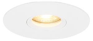 Inteligentné zapustené bodové svietidlo biele vrátane Wifi GU10 50mm - Buco