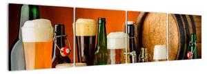Pivo - obraz (Obraz 160x40cm)