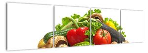 Zmes zeleniny, obraz (Obraz 160x40cm)