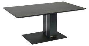 KONFERENČNÝ STOLÍK, antracitová, čierna, kov, keramika, kompozitné drevo, 110/59/47-66 cm Dieter Knoll - Stolíky do obývačky