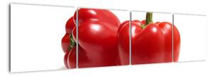 Paprika červená, obraz (Obraz 160x40cm)
