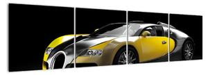 Športové auto, obraz na stenu (Obraz 160x40cm)