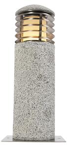 Moderná vonkajšia stojaca lampa Granit 40 cm - Happy