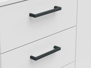 KOMODA, biela, 120/83/40 cm Carryhome - Predsieňové programy