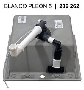 Granitový drez Blanco PLEON 5 InFino antracit s excentrom