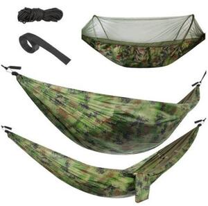 Turistická hojdacia sieť Santiago Army 260 x 140 cm 10149