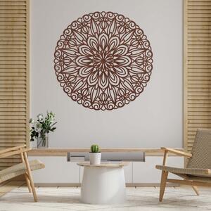 Stylesa Vyrezávaná mandala kvet drevený obraz na stenu z preglejky DFGSS i čierny PR0249