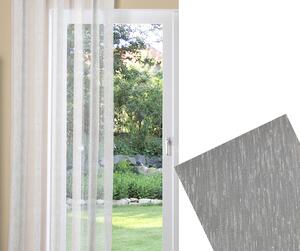 Dimex, Hotové záclony s riasiacou páskou - Jemný dážď biely, 300 cm, š. 4 m x d. 2,7 m