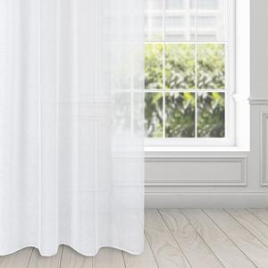 Hotové záclony s riasiacou páskou - Voál standard biely, 270 cm, š. 1,6 m x d. 2,7 m