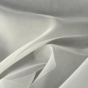 Design 91, Hotová záclona s riasiacou páskou - Lucy krémová hladká, š. 1,4 m x d. 2,7 m, š. 1,4 m x d. 3 m
