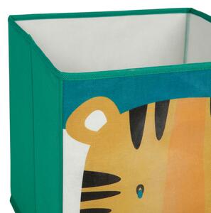 Ostaria Detský box na hračky tiger 30x30x30 cm