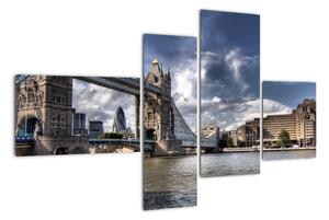 Moderný obraz mesta - Londýn (Obraz 110x70cm)