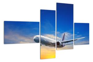 Moderný obraz - lietadlo (Obraz 110x70cm)