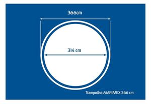 Marimex 366 cm + ochranná sieť + schodíky