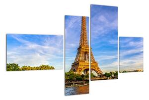 Obraz: Eiffelova veža, Paríž (Obraz 110x70cm)