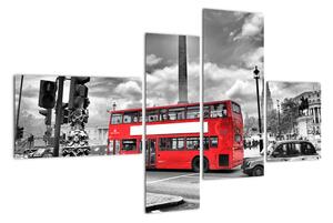 Obraz: ulice Londýna (Obraz 110x70cm)