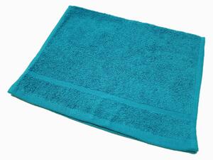 Froté uterák 30x50 - azurovo modrý