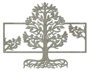 Drevený obraz na stenu korene strom z drevenej preglejky topoľ MALFEL