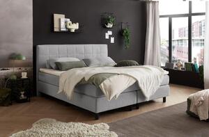 AMERICKÁ POSTEĽ, 180/200 cm, svetlosivá MID.YOU - Online Only spálne, Online Only