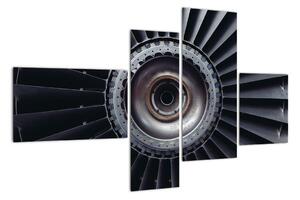 Obraz - turbína (Obraz 110x70cm)