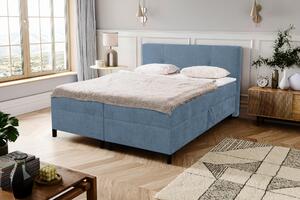 AMERICKÁ POSTEĽ, 180/200 cm, modrá MID.YOU - Online Only zostavy, Online Only