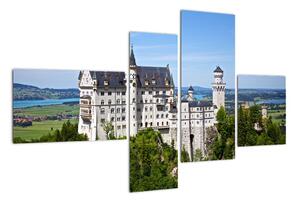 Obraz zámku (Obraz 110x70cm)