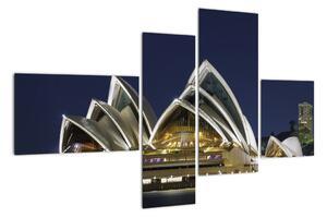 Obraz opery v Sydney (Obraz 110x70cm)