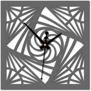 Stylesa - Moderné nástenné hodiny mozaika plexisklo i čierne X0082