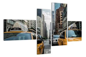 Obraz New-York - žlté taxi (Obraz 110x70cm)