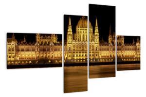 Budova parlamentu - Budapešť (Obraz 110x70cm)
