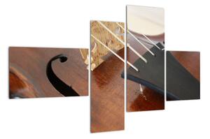 Obraz huslí (Obraz 110x70cm)