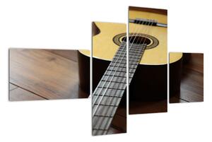 Obraz gitary (Obraz 110x70cm)
