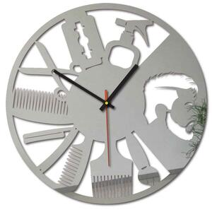 SENTOP - Moderné nástenné hodiny do salónu OMARR i čierne X0098
