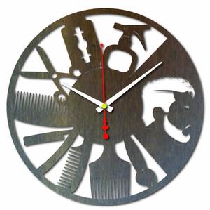 Sentop - Moderné hodiny do holičstva GAJFA PR0358 I čierne