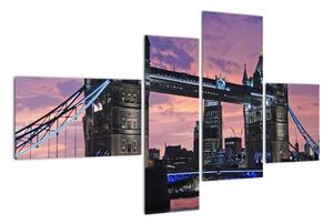 Obraz s Tower Bridge (Obraz 110x70cm)