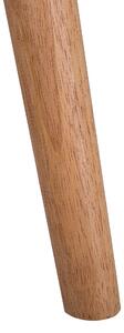 Klubové kreslo azúrové zamatové prešívané nohy v štýle svetlého dreva moderné glamour