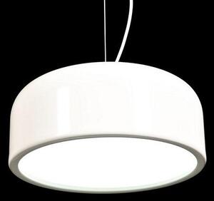 Dekoori - Moderná biela závesná lampa SCUDO DEKORIKO