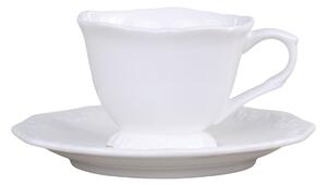 Porcelánová šálka s tanierikom espresso Provence lace - 7cm / 100 ml - Chic Antique