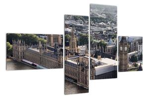 Britský parlament, obraz (Obraz 110x70cm)