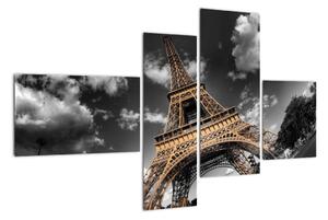 Eiffelova veža - obrazy (Obraz 110x70cm)