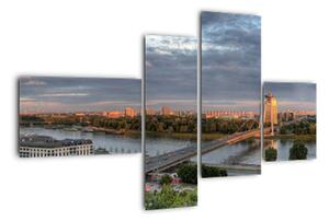 Pohľad na mesto - obraz (Obraz 110x70cm)
