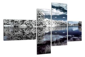 Zimná krajina - obraz (Obraz 110x70cm)