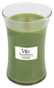 WoodWick Svíčka oválná váza 609g - Vůně jehličí