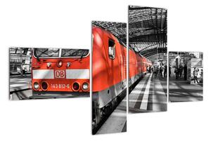 Obraz vlaku (Obraz 110x70cm)