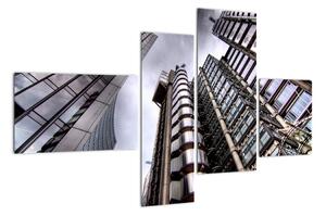 Architektúra budov - obraz (Obraz 110x70cm)