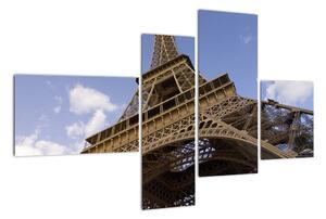 Eiffelova veža - obrazy do bytu (Obraz 110x70cm)
