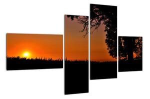 Obraz západu slnka (Obraz 110x70cm)