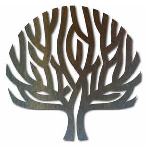 Stylesa - Moderný drevený obraz na stenu strom vietor v konároch