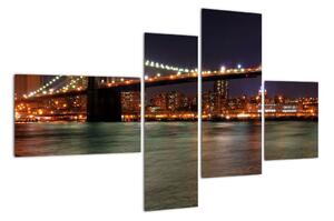 Svetelný most - obraz (Obraz 110x70cm)